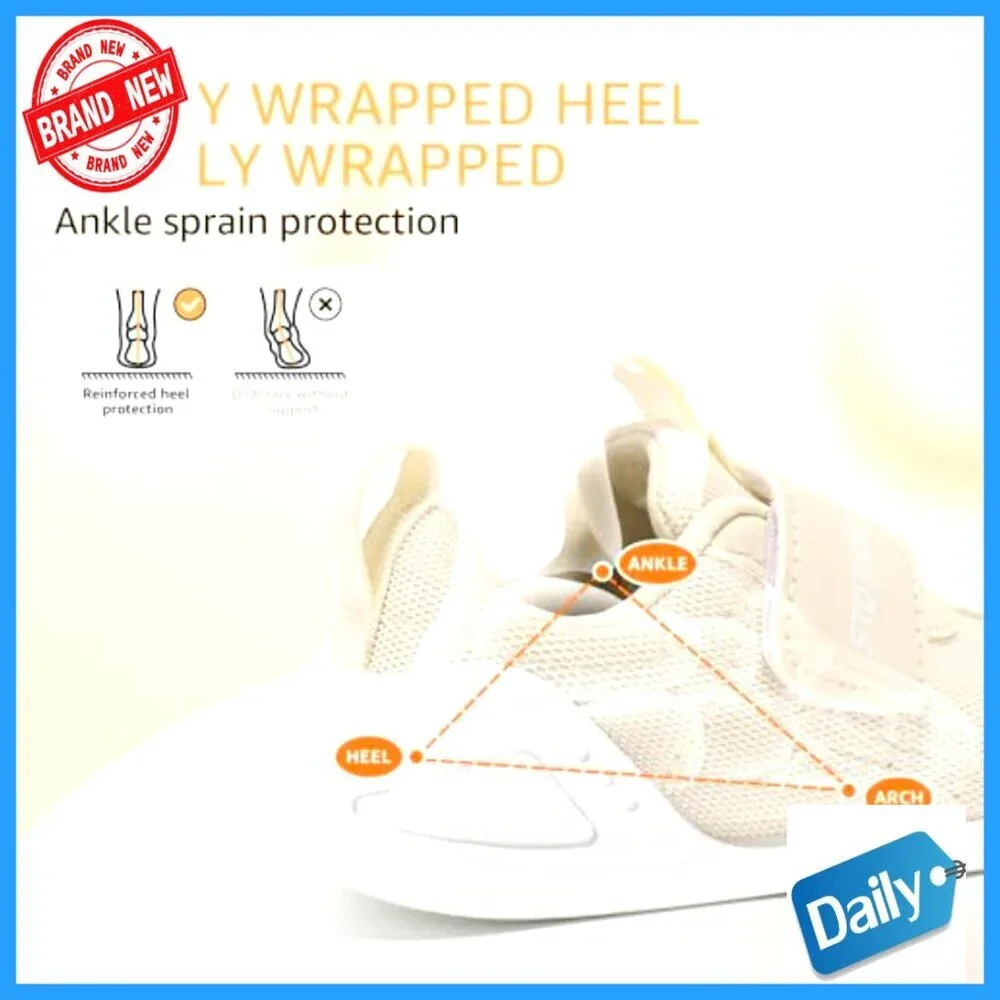 Wide Toe Box Baby Sneakers Non-Slip Sole Soft Mesh First Walker Shoes 6-24